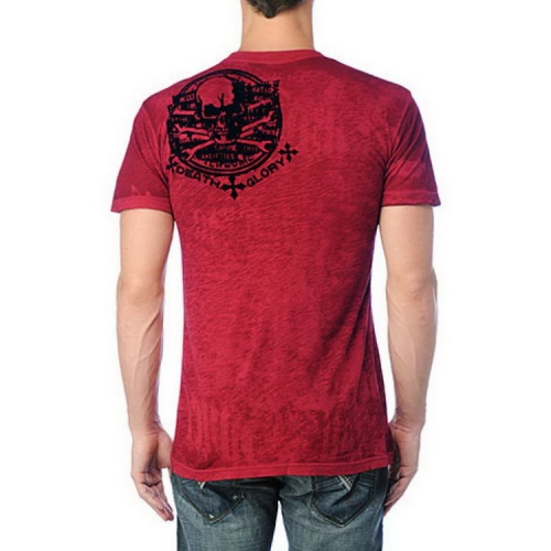 Двостороння футболка Affliction Cetina Slub Tee купити